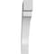 Ekena Millwork 4-in. W x 26-in. D x 26-in. H Merced Architectural Grade PVC Knee Brace BRCP04X26X26MRC - alternate 4